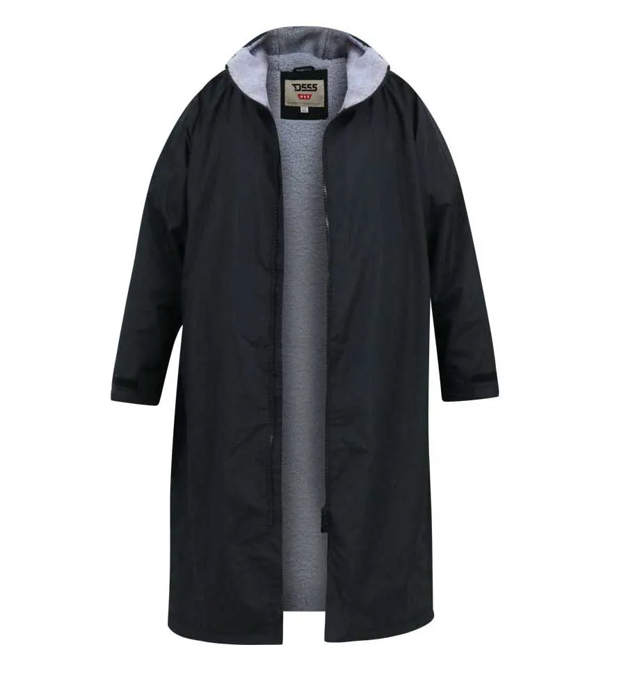 D555 Big Men's Sherpa-Lined Showerproof Changing Robe (WEBBER)