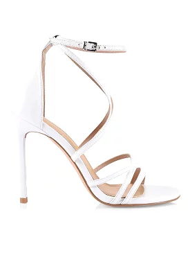 Danger Stiletto Heels White