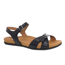 Dansko Women's Black Sandals