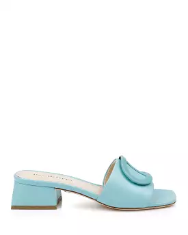 Dizzy Mule Aqua Leather - Buy Online