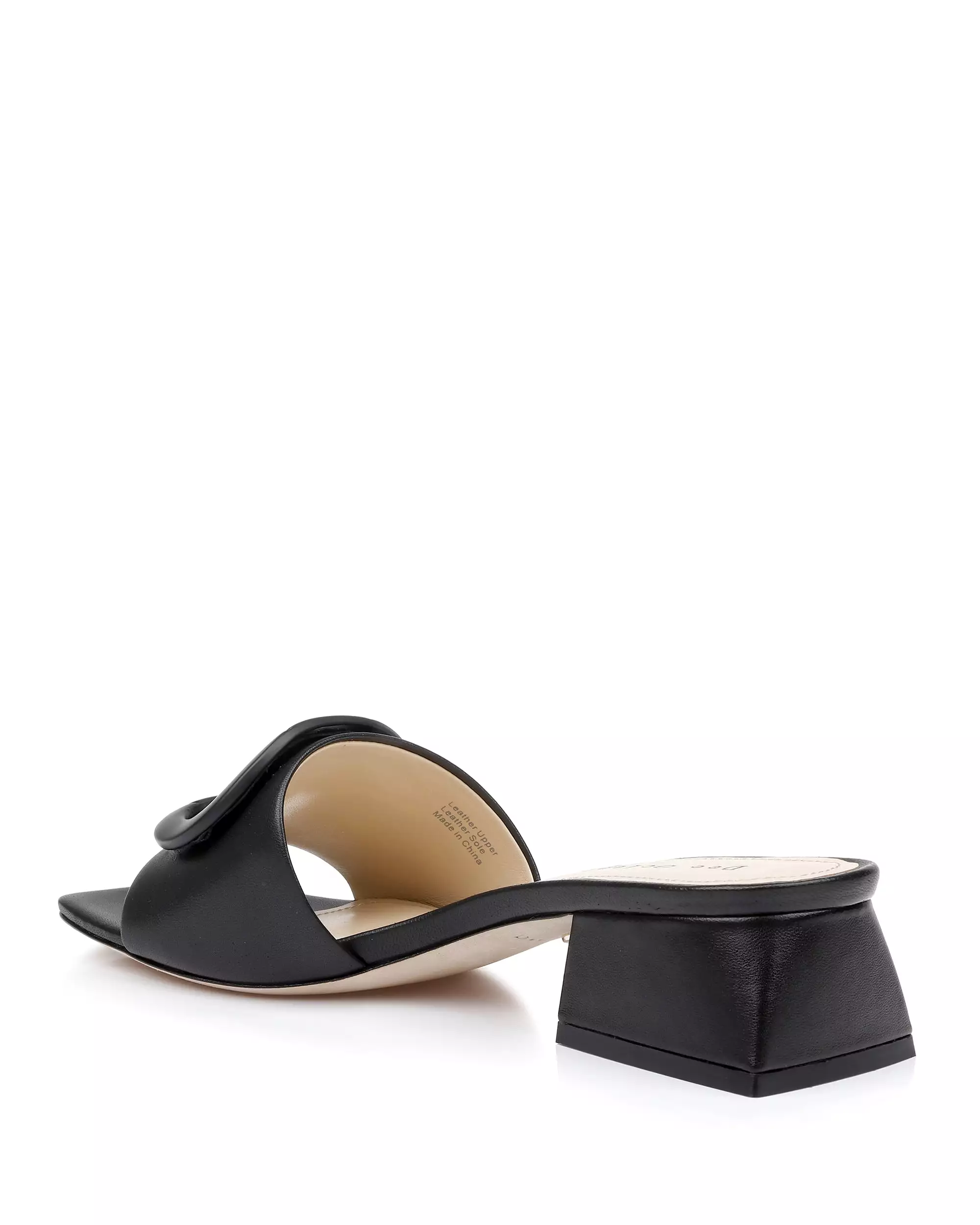 Dizzy Mule - Black Leather: Shop Now!