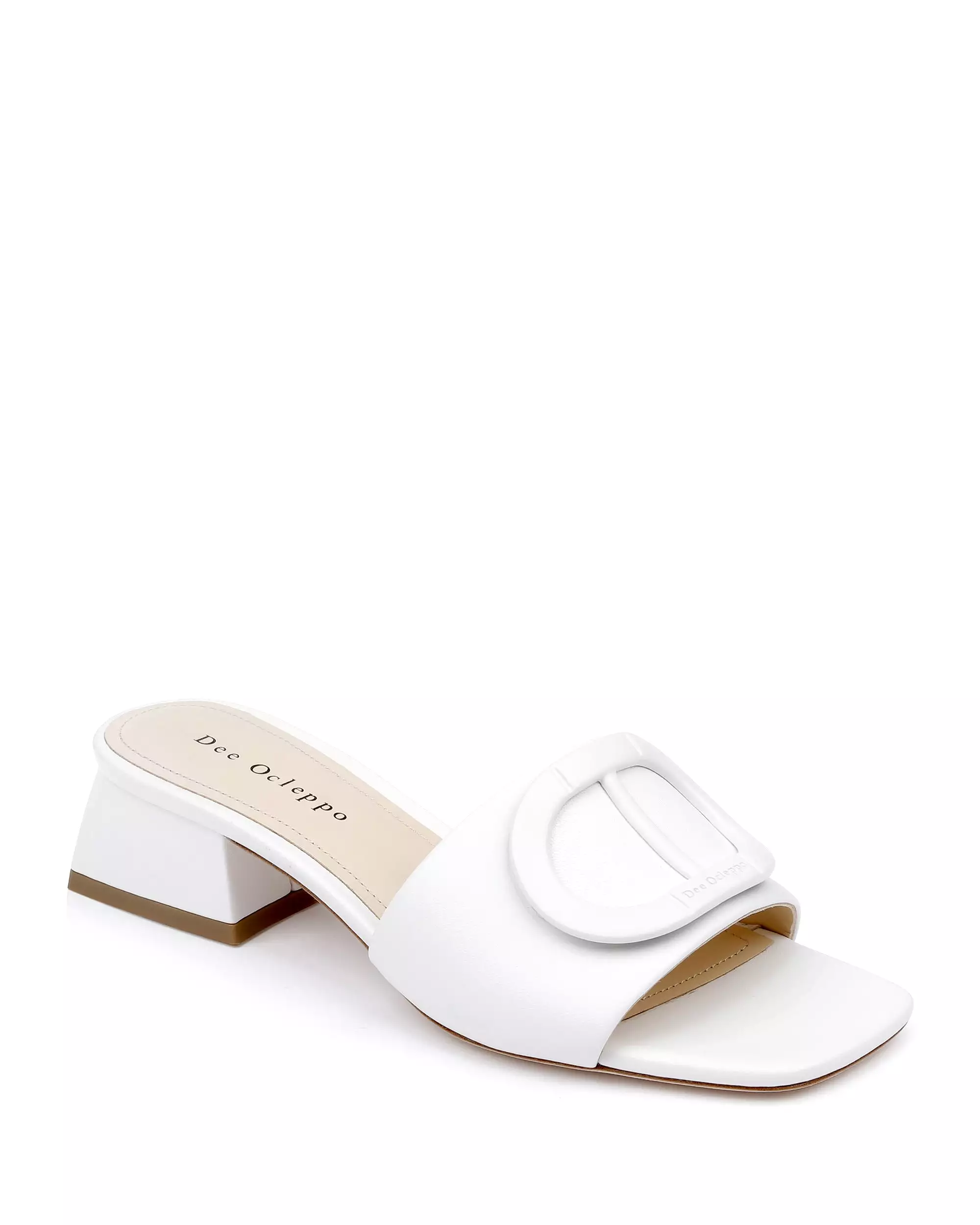 Dizzy Mule Ivory Leather - Buy Now