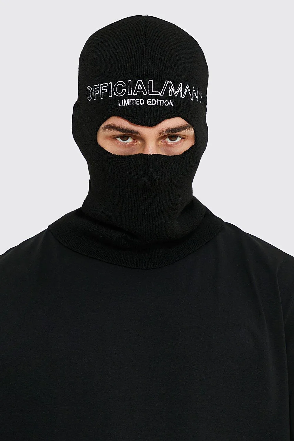 Embroidered Balaclava for Men, Official Design