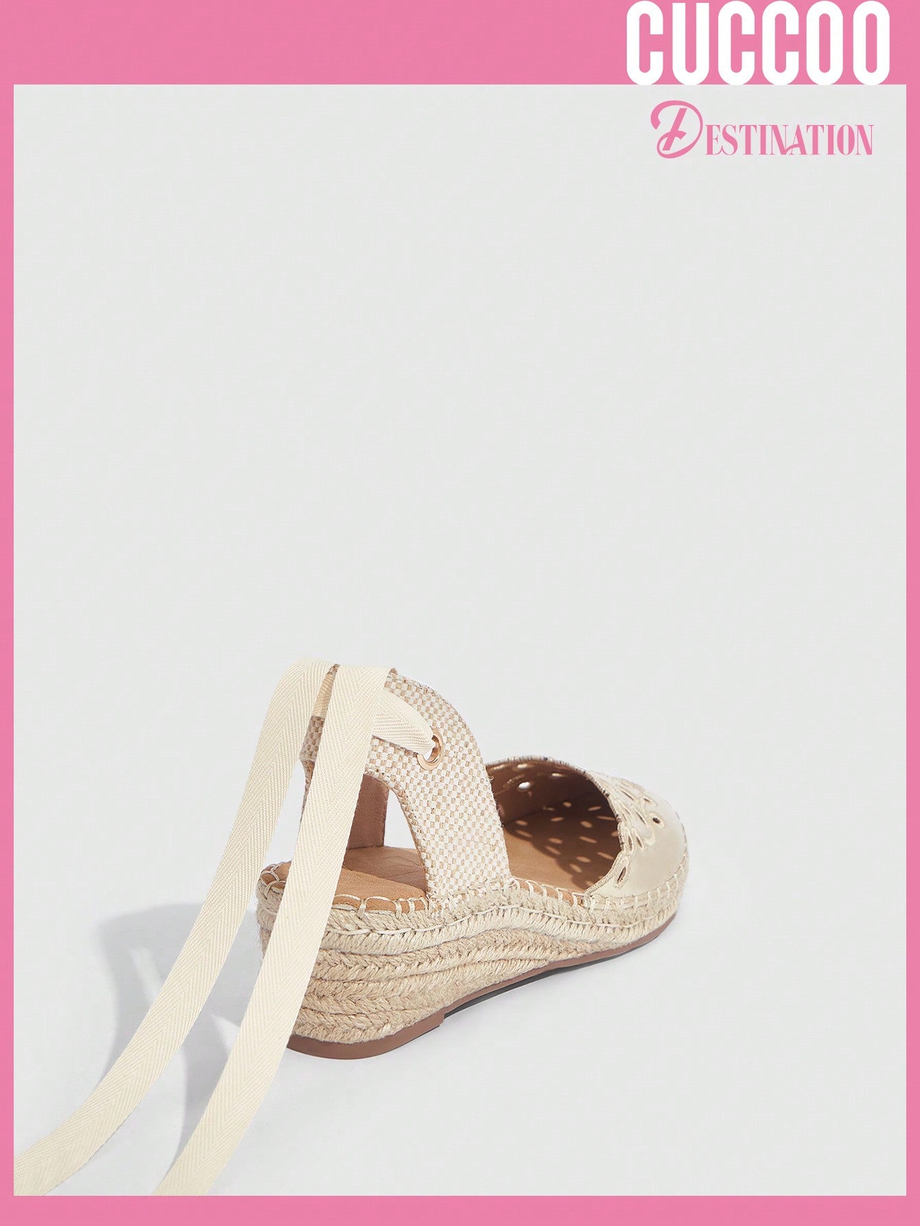 Embroidered Rope Wedge Sandals for Women - Perfect for Spring & Summer