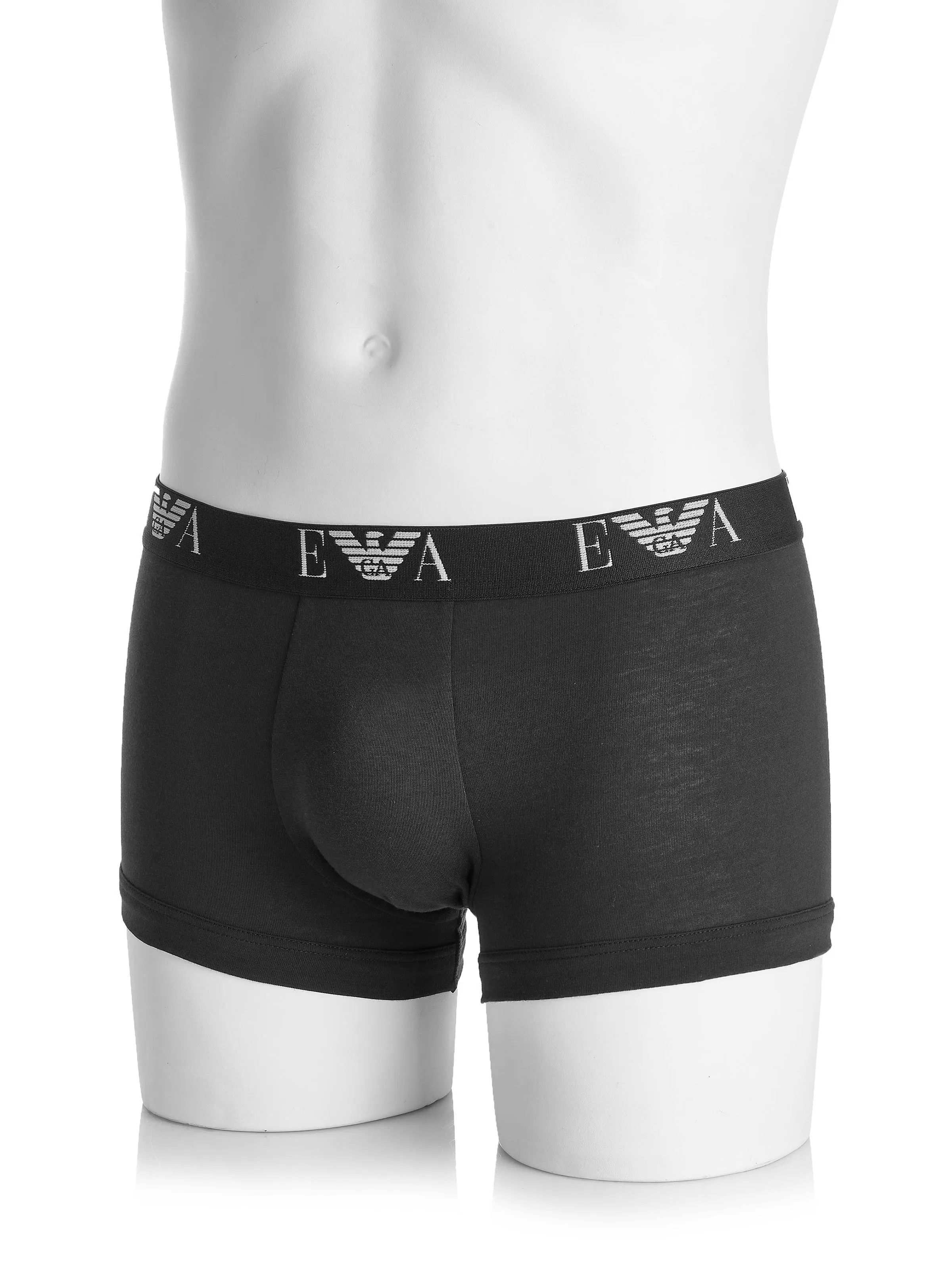 Emporio Armani Men's Underwear 3-Pack Black Marine White