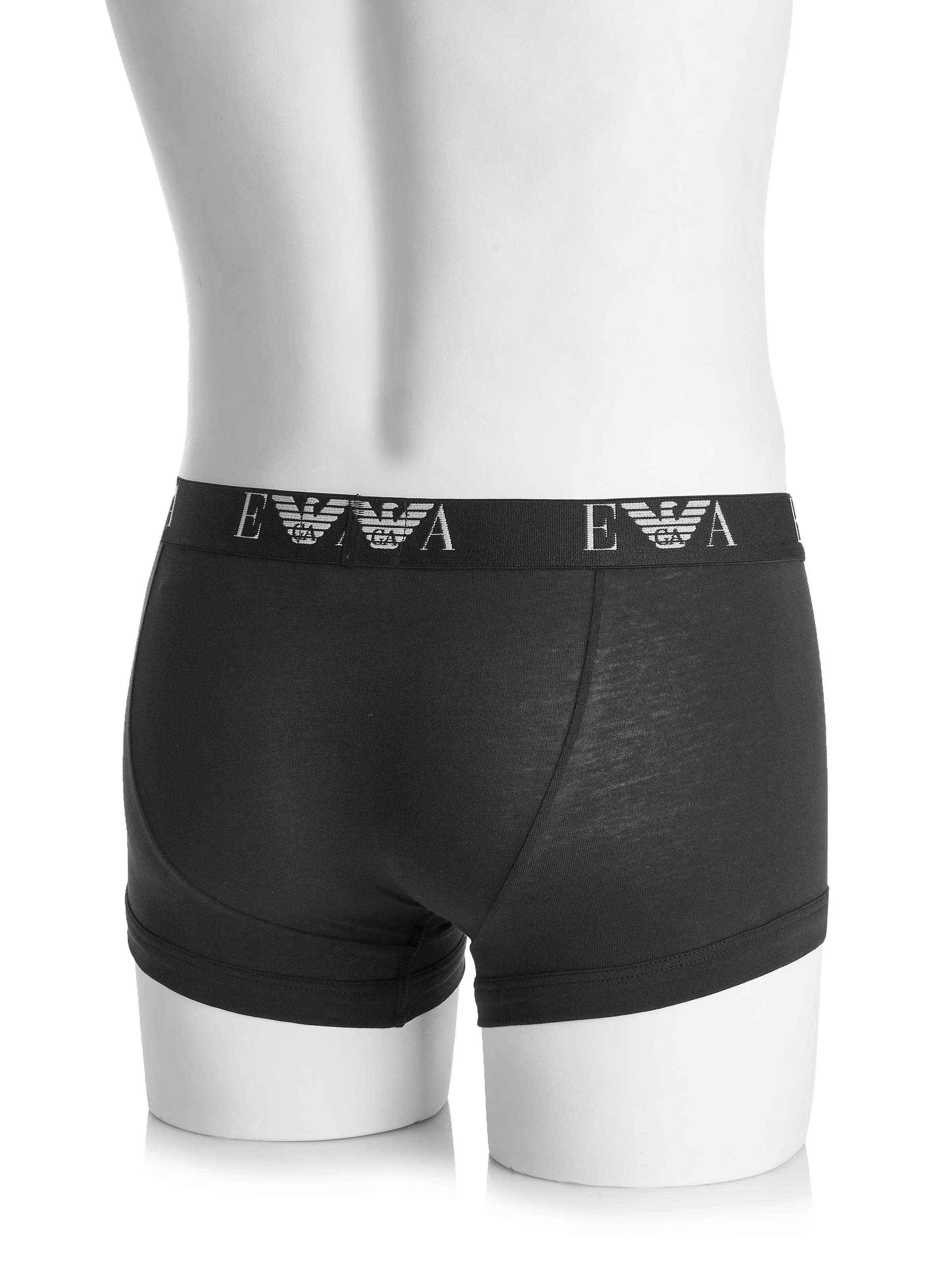 Emporio Armani Men's Underwear 3-Pack Black Marine White