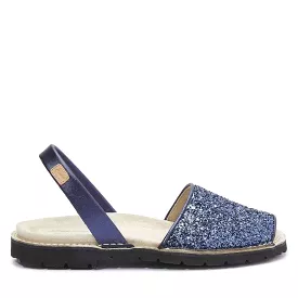 Ergonomic Women's Glitter Sandal - Menorcan Style: Product Code 343 1059R