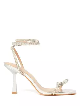 Estelle Stiletto Heel with Diamante Bow - Shop Now