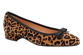 Fabucci Leopard Print Ballerina Black Bow - Google SEO result: Leopard Print Ballerina with Black Bow by Fabucci