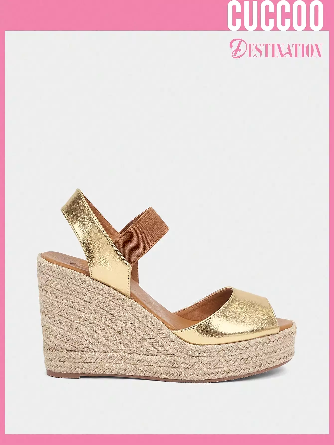 Fashionable Espadrille Wedge Sandals for Women, Spring and Summer