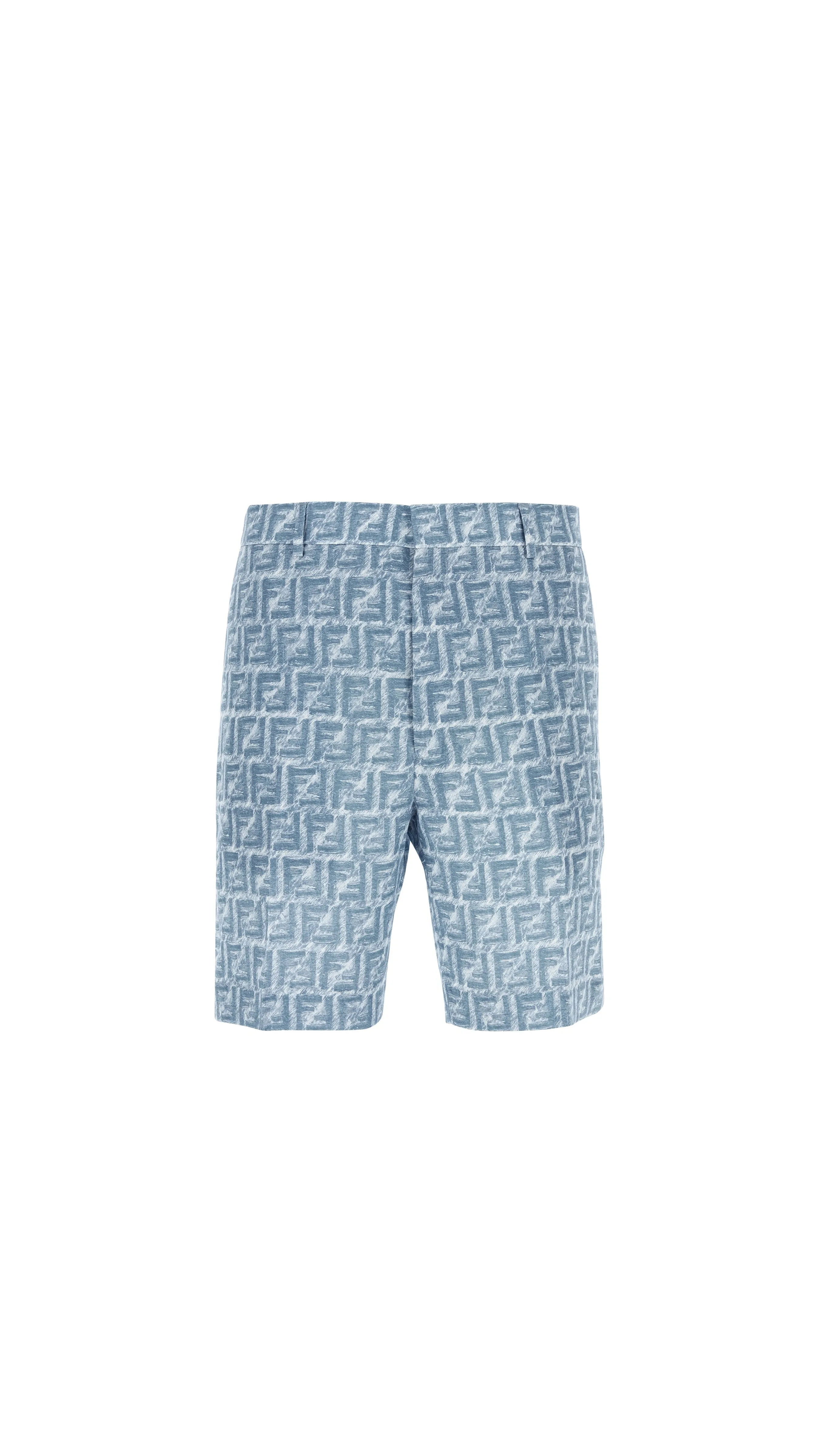 FF Linen Bermudas - Blue