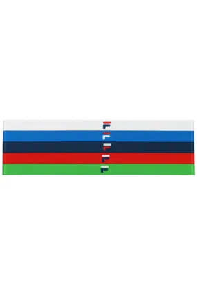 FILA 5-Pack Headbands in a Variety of Colors