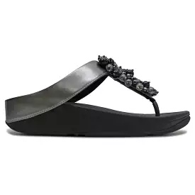 Fino Bead Toe Post Leather Women's Sandals