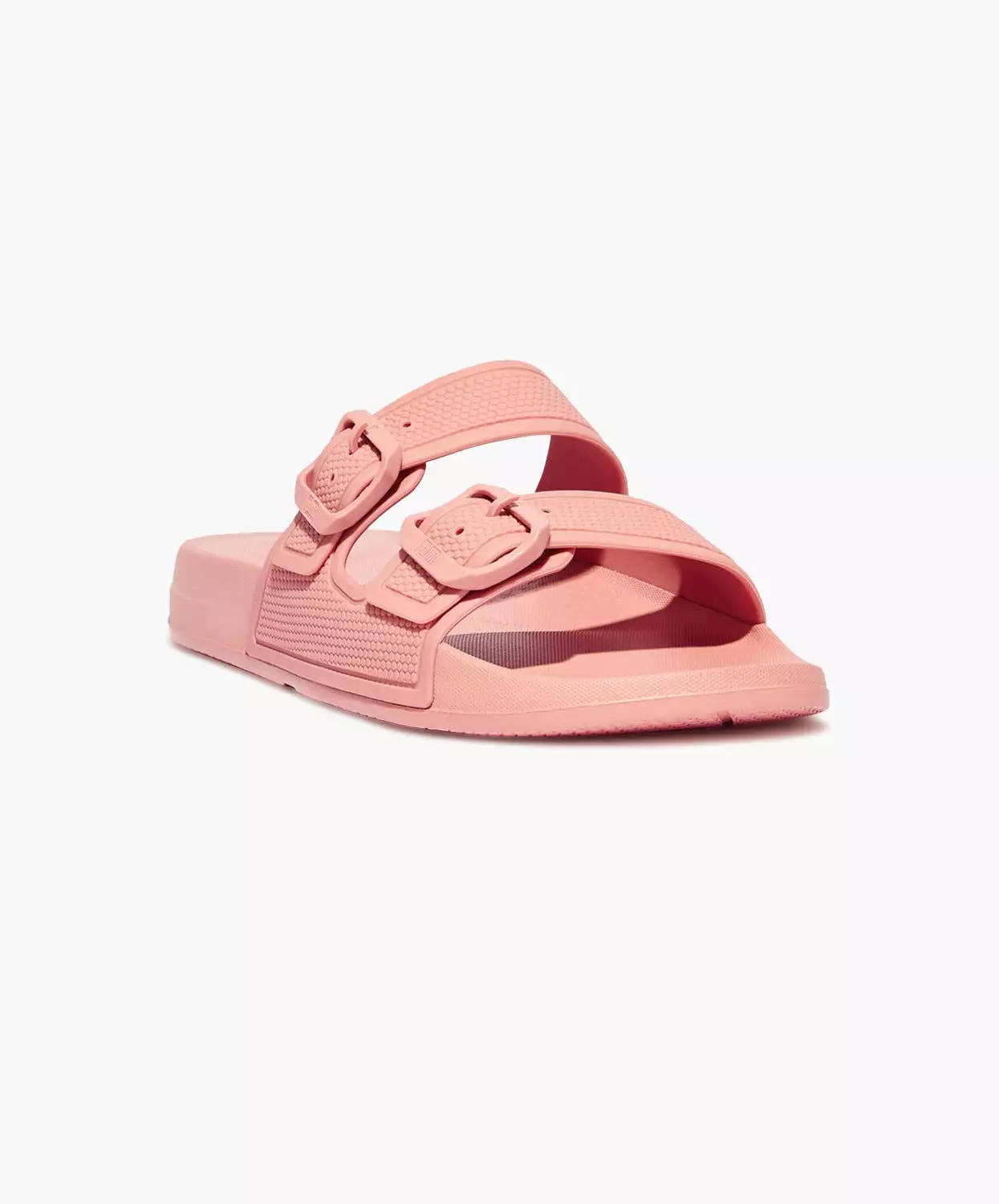 FitFlop Coral iQushion Two Bar Buckle Slides for Women