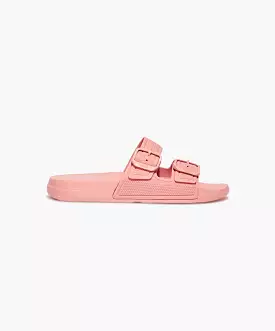 FitFlop Coral iQushion Two Bar Buckle Slides for Women