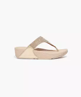 FitFlop Gold Glitz Toe Post Sandals Lulu