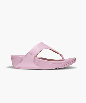 Fitflop Lulu Lilac Leather Toe Post