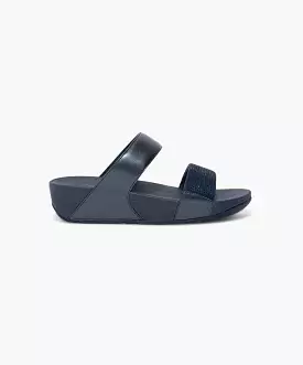 FitFlop Midnight Navy Crystal Slides