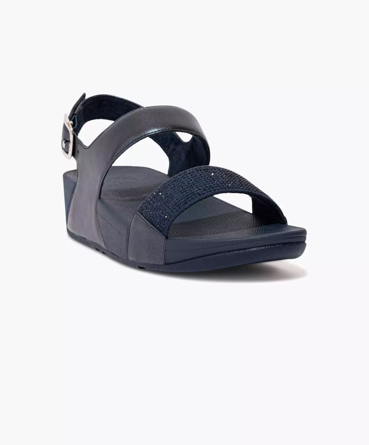 FitFlop Navy Crystal Back-Strap Sandals