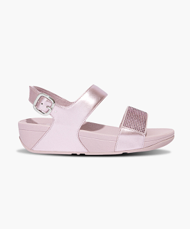 FitFlop Purple Crystal Embellished Back-Strap Sandals