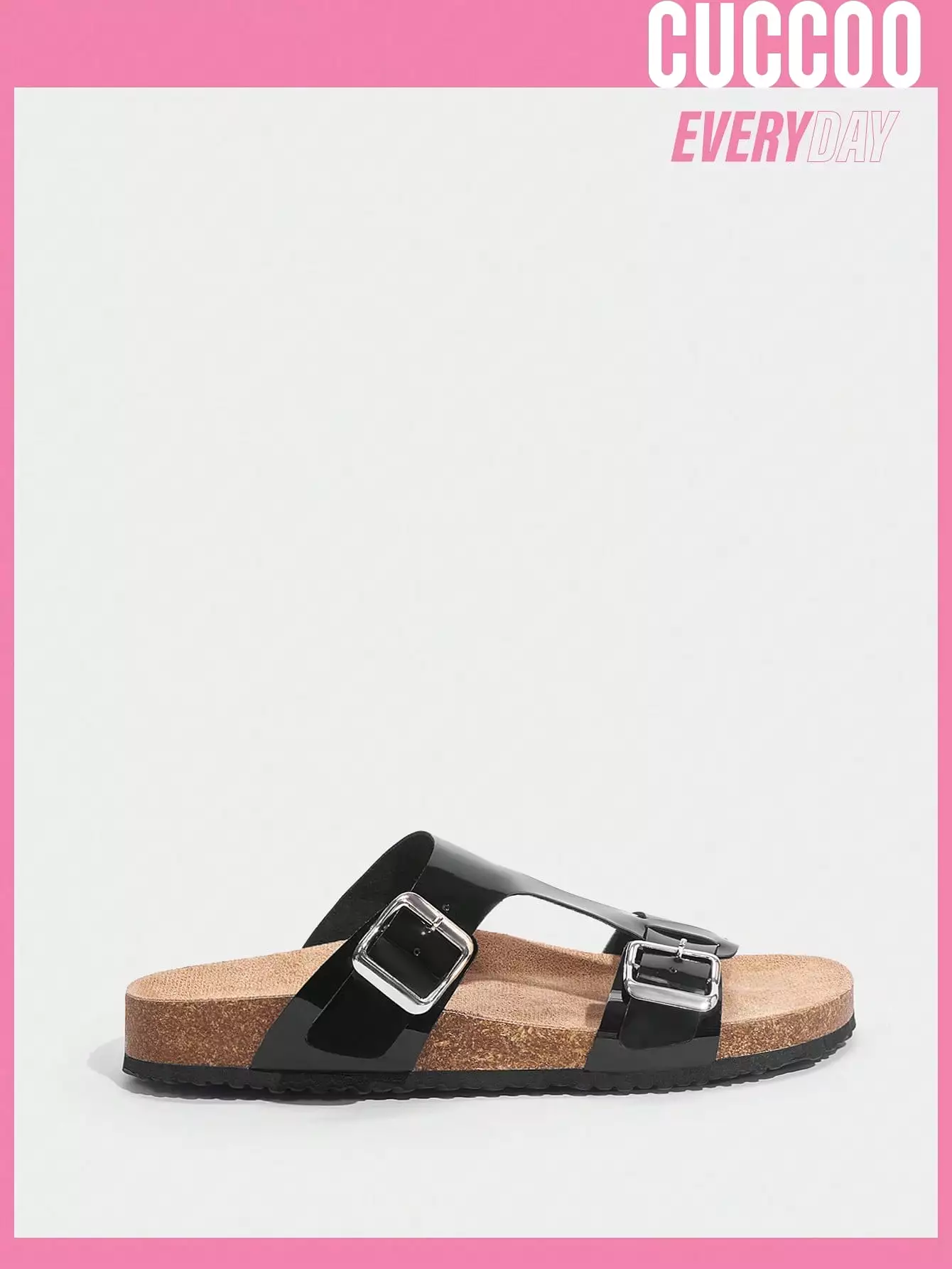 Flat Black Sandals for Women - Perfect for Spring and Summer