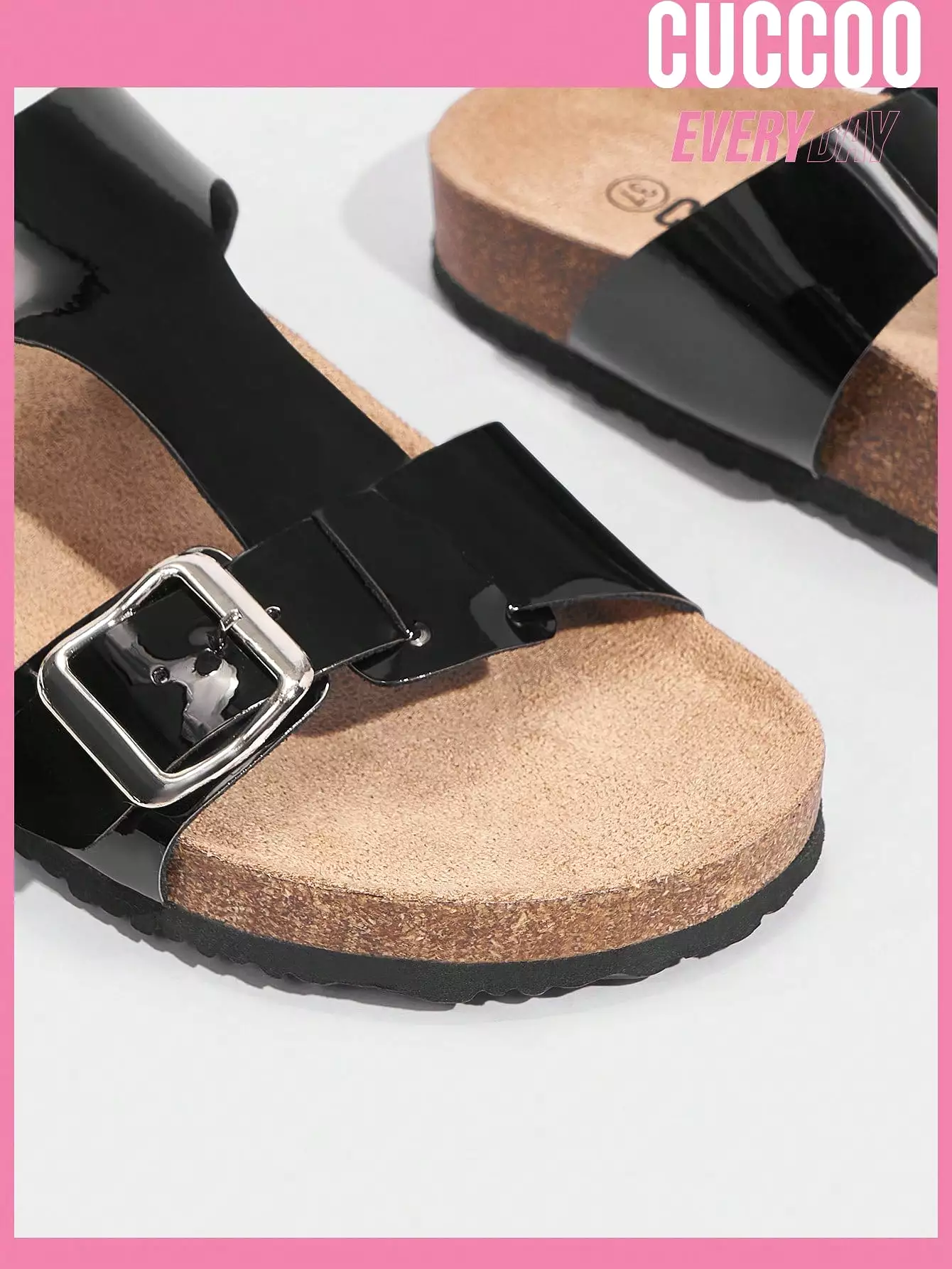 Flat Black Sandals for Women - Perfect for Spring and Summer