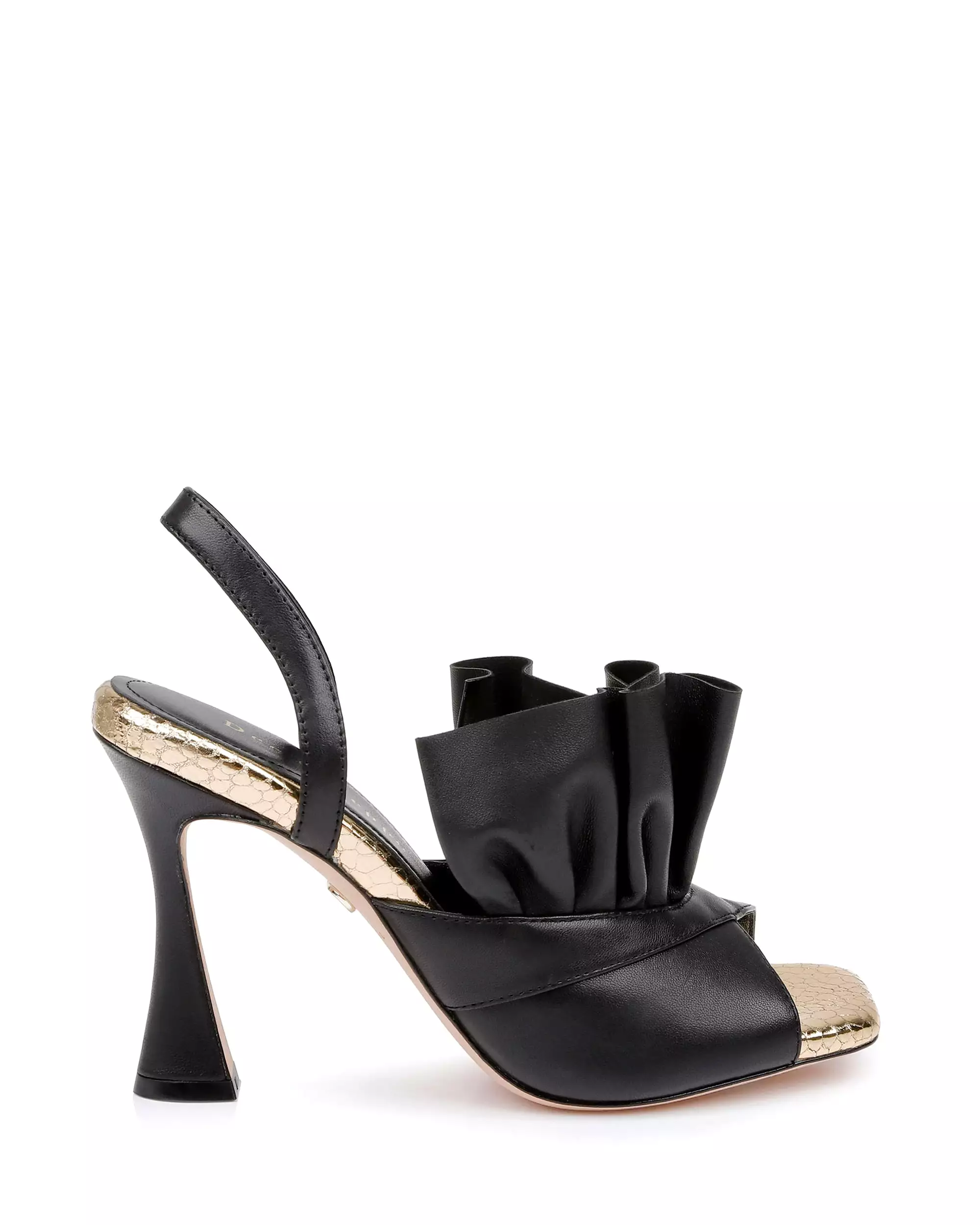 Flutter - Black Leather Shoes