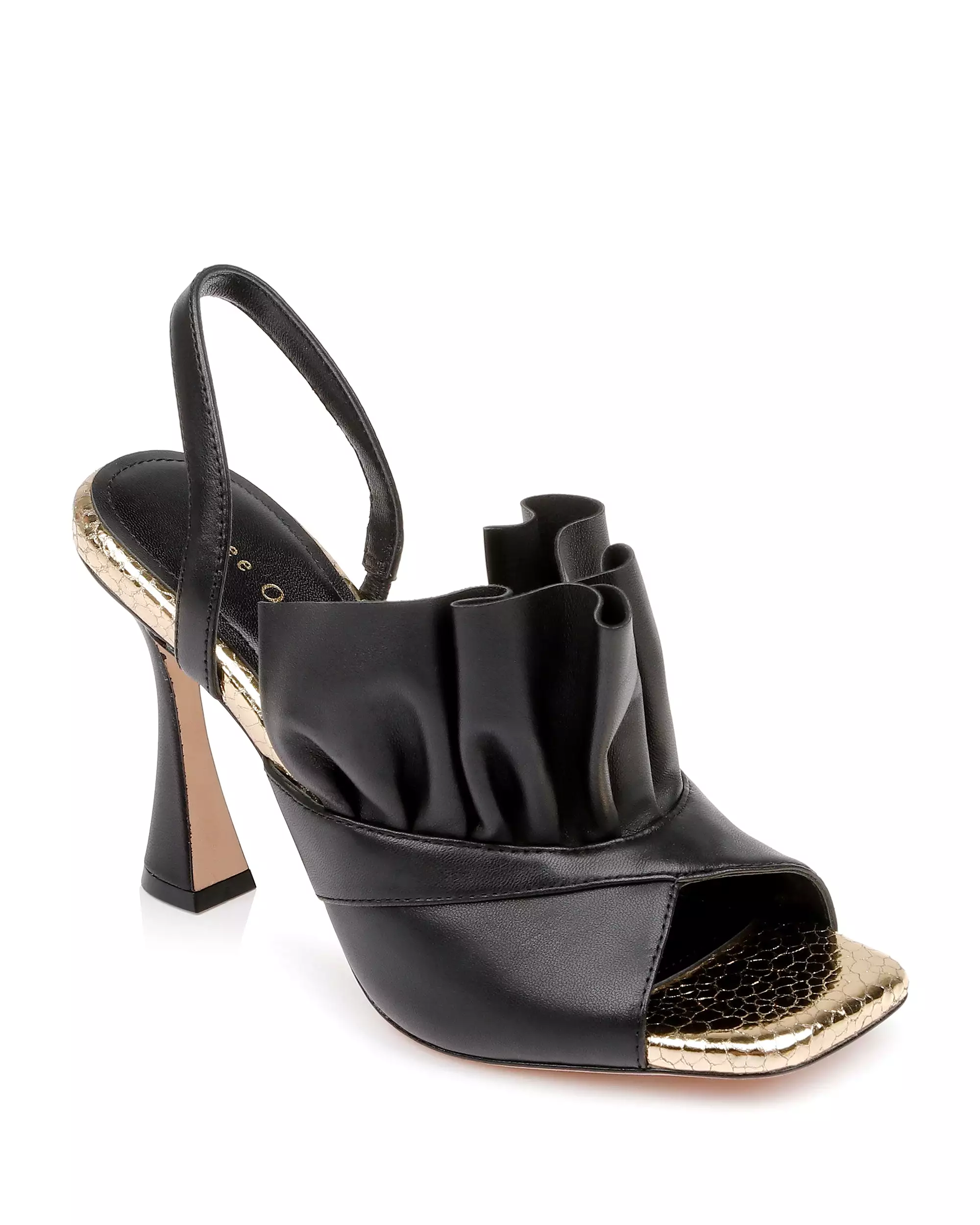 Flutter - Black Leather Shoes