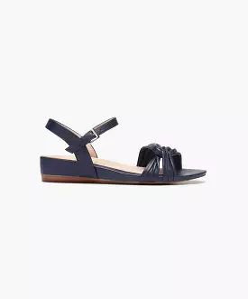 FRANKIE4 Bonnie Navy Sandals => Navy Sandals Bonnie FRANKIE4