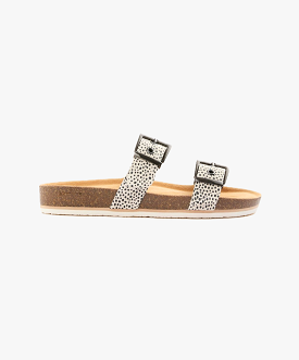 Frankie4 Sandals - Leopard Print Slides