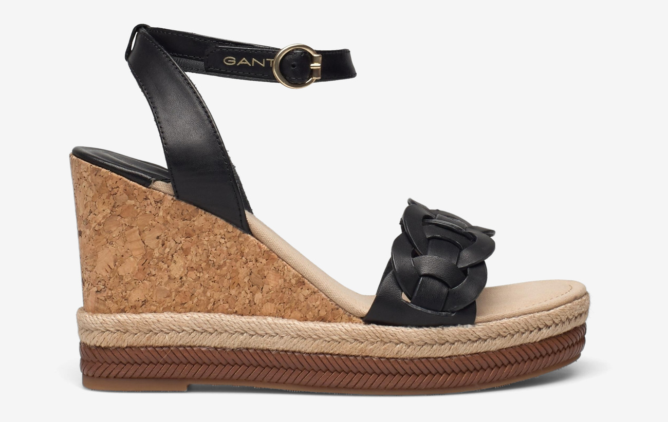 GANT vintage-inspired wedge sandals for women named Ivalice.