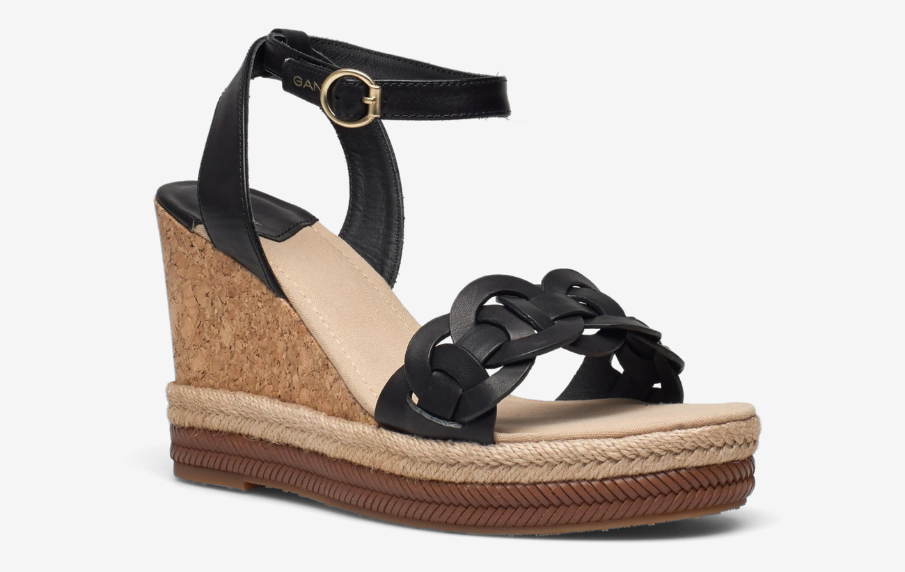 GANT vintage-inspired wedge sandals for women named Ivalice.