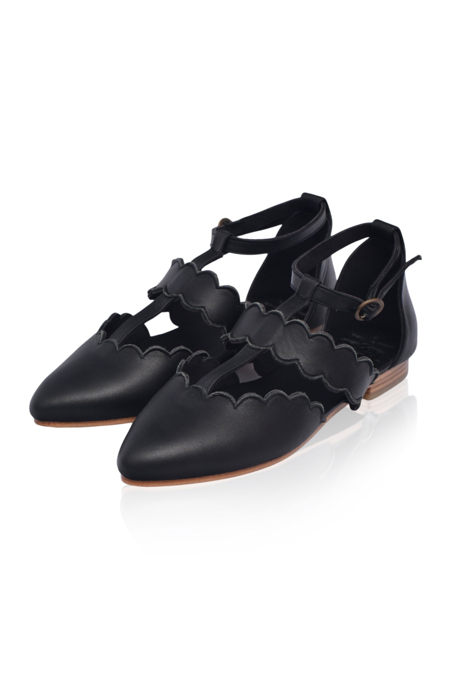 Gardenia Leather Flats | Pointy Toe | Buy Now