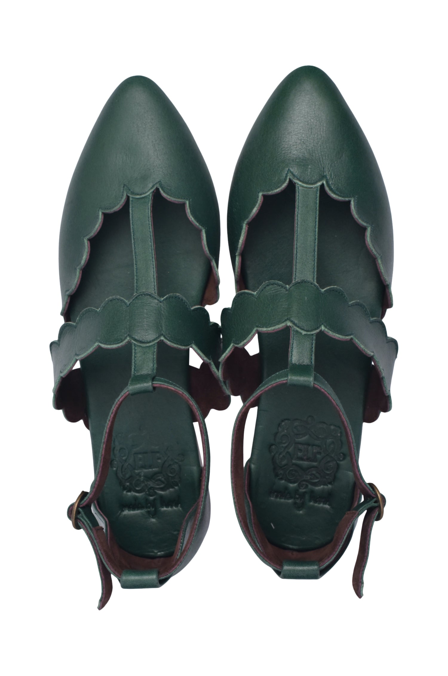 Gardenia Leather Flats