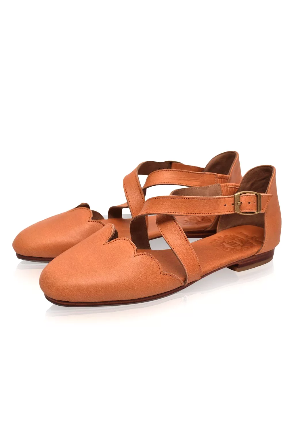 Genuine Mangrove Leather Flats