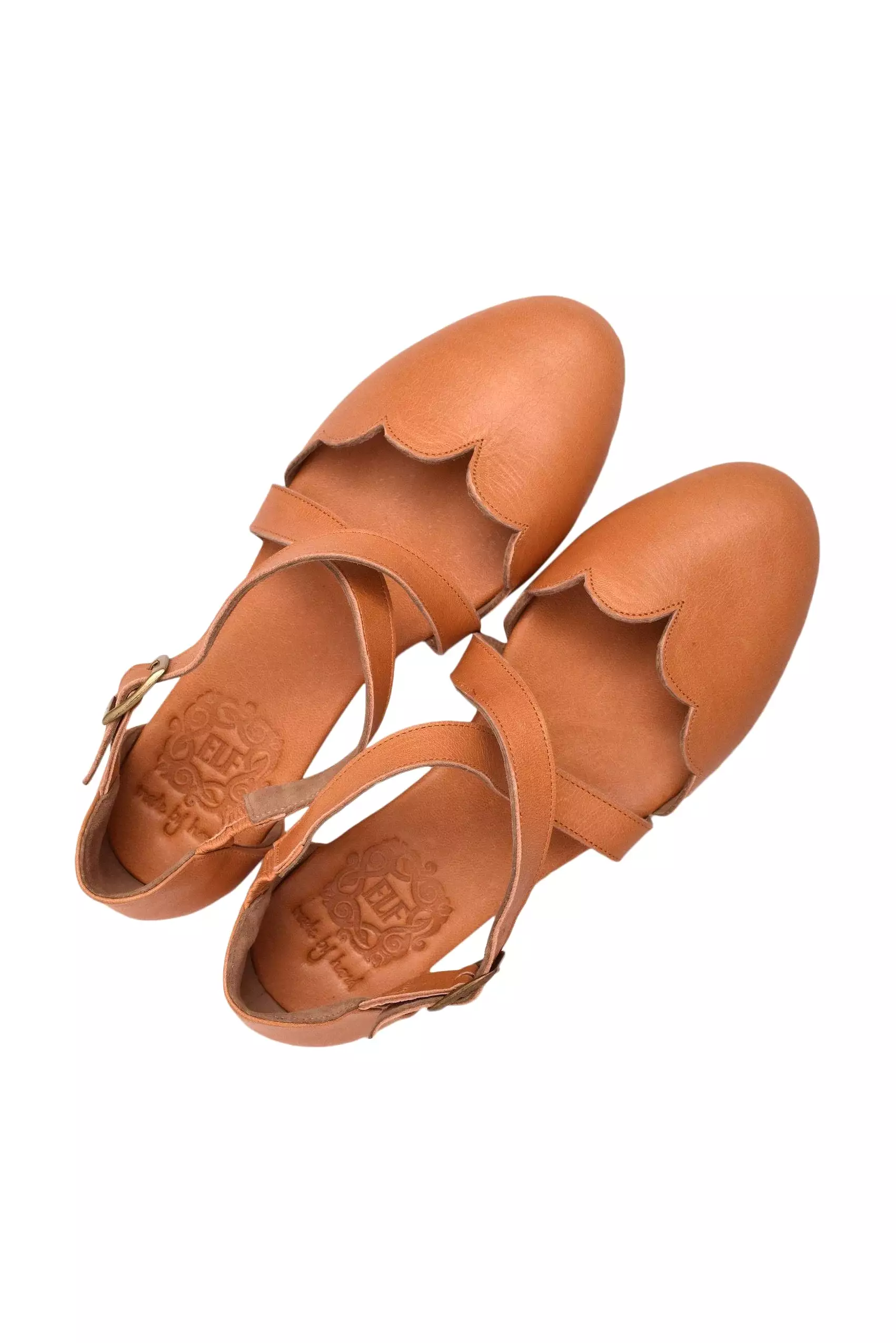 Genuine Mangrove Leather Flats