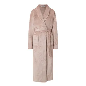 GINGERLILLY Colette Plush Robe Biscuit