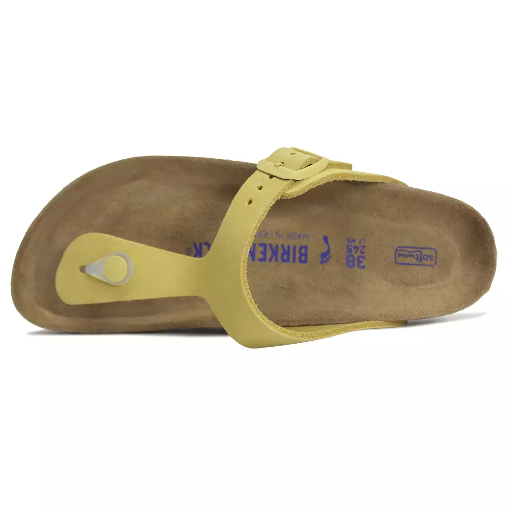 Gizeh Nubuck Leather Unisex Toe Post Sandals