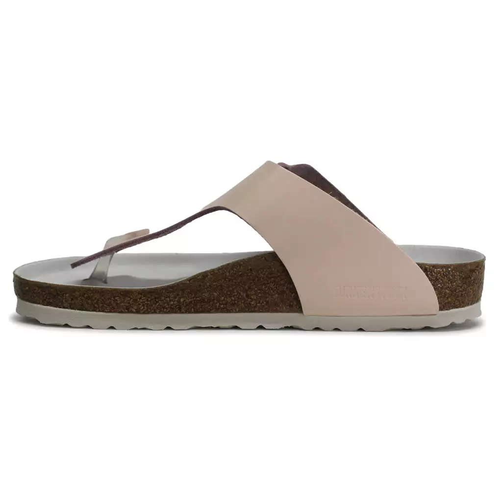 Gizeh Sandals - Natural Leather Unisex Toe Post Sandals | Big Buckle