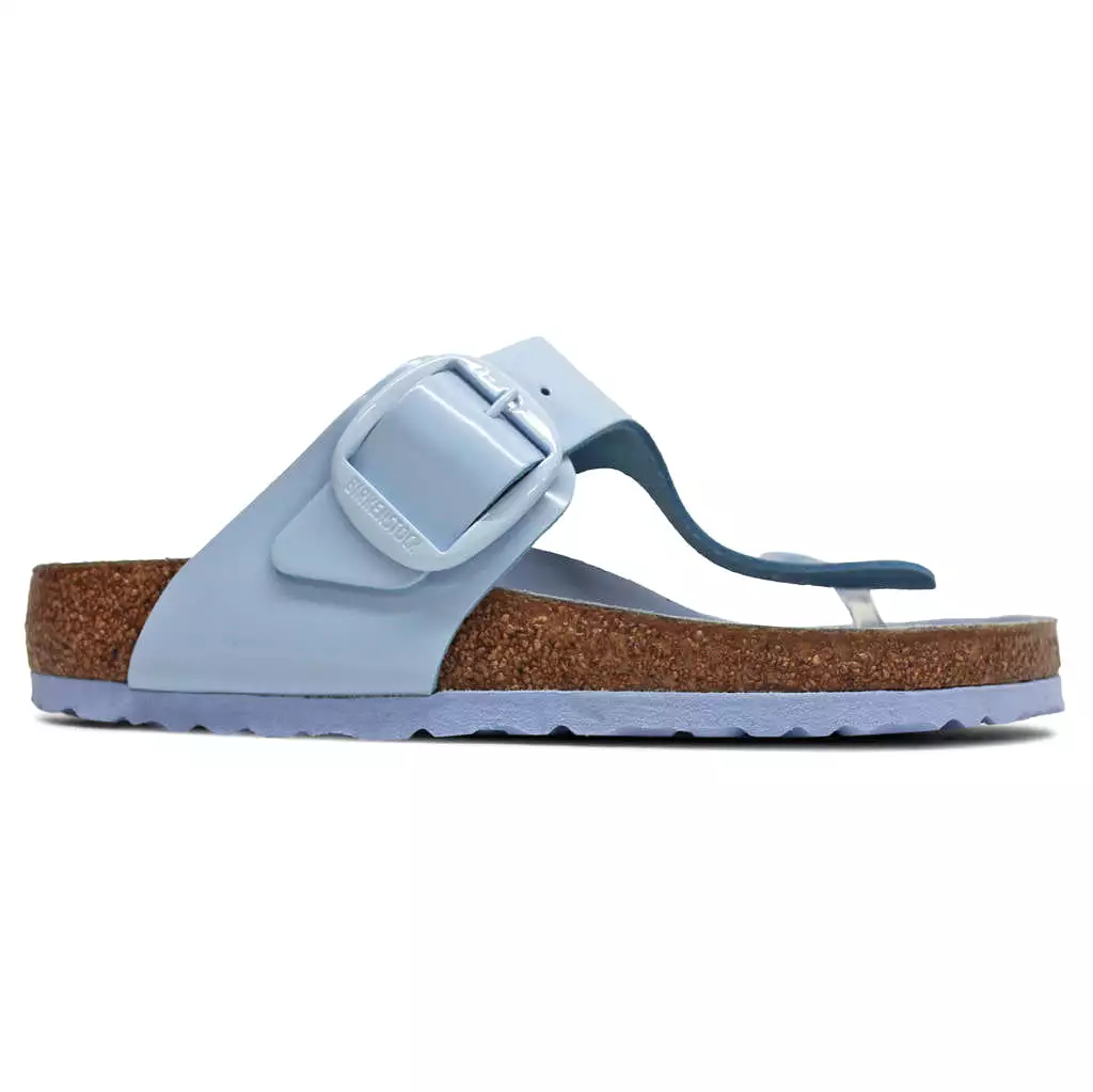 Gizeh Sandals - Natural Leather Unisex Toe Post Sandals | Big Buckle