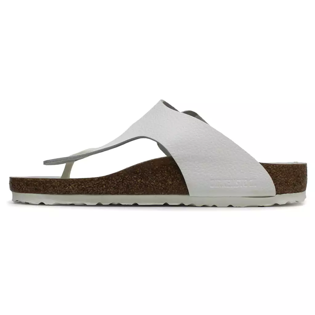 Gizeh Sandals - Natural Leather Unisex Toe Post Sandals | Big Buckle