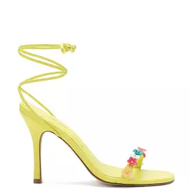 Goldie Lemon Leather Sandal