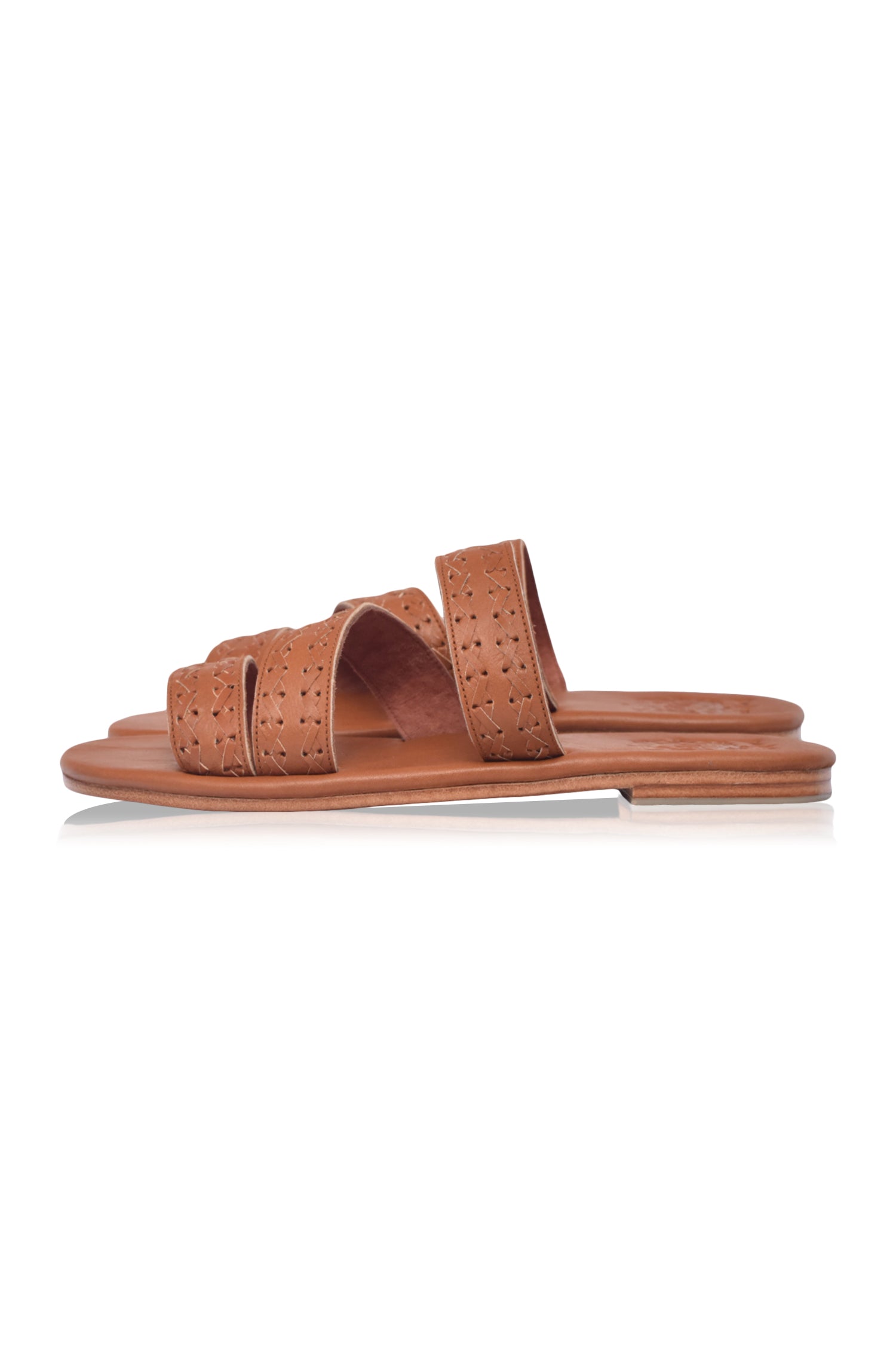 Google SEO optimized result: Slide leather sandals for sale