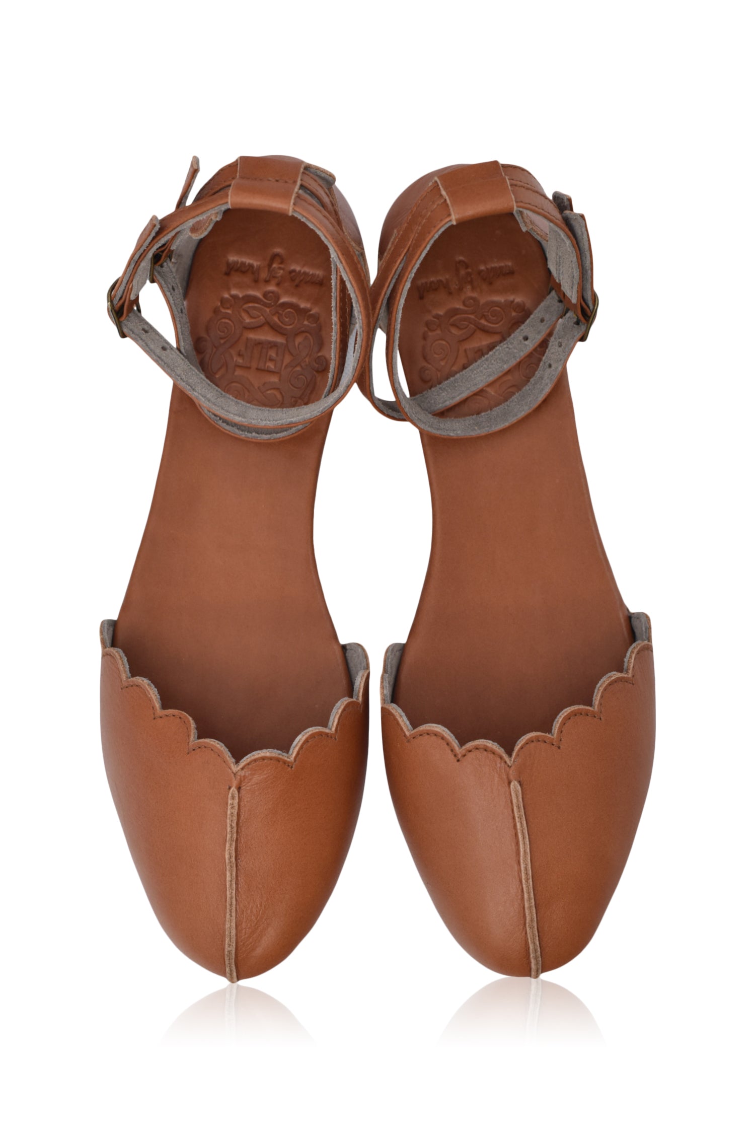 Google SEO Venus Leather Flats.