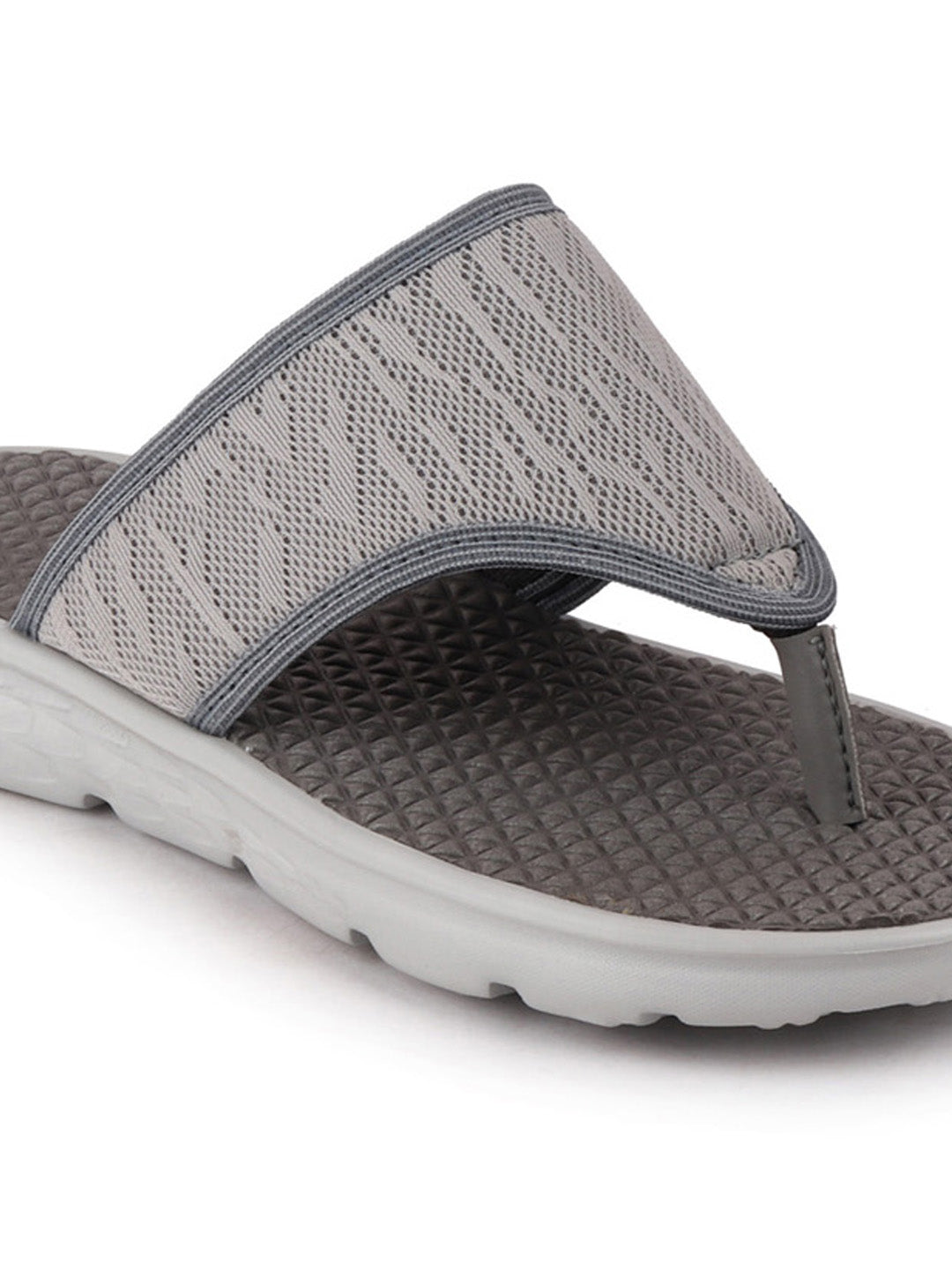 Gray Slip-On Flip-Flops for Men