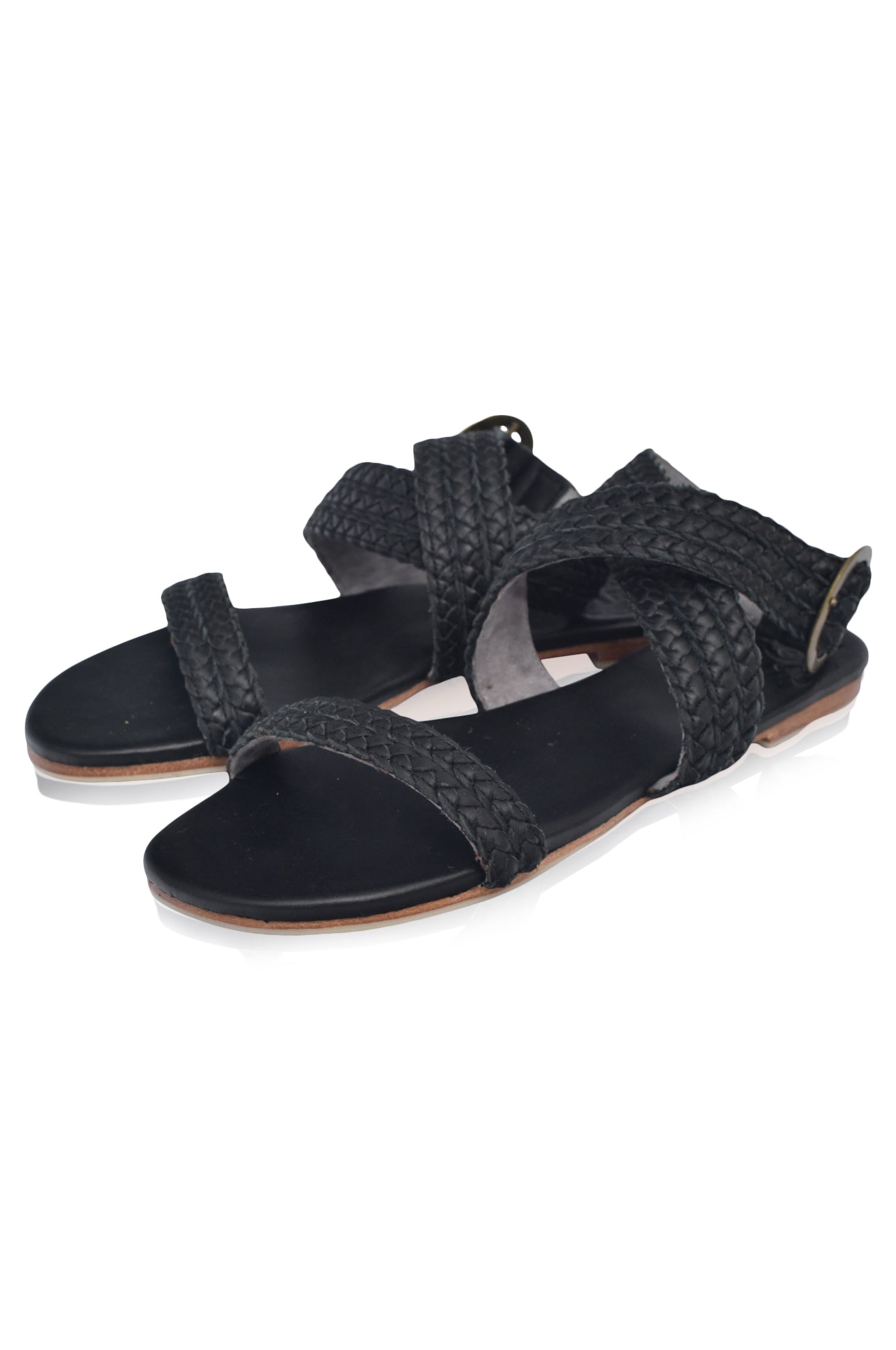 Greek Leather Sandals Orra