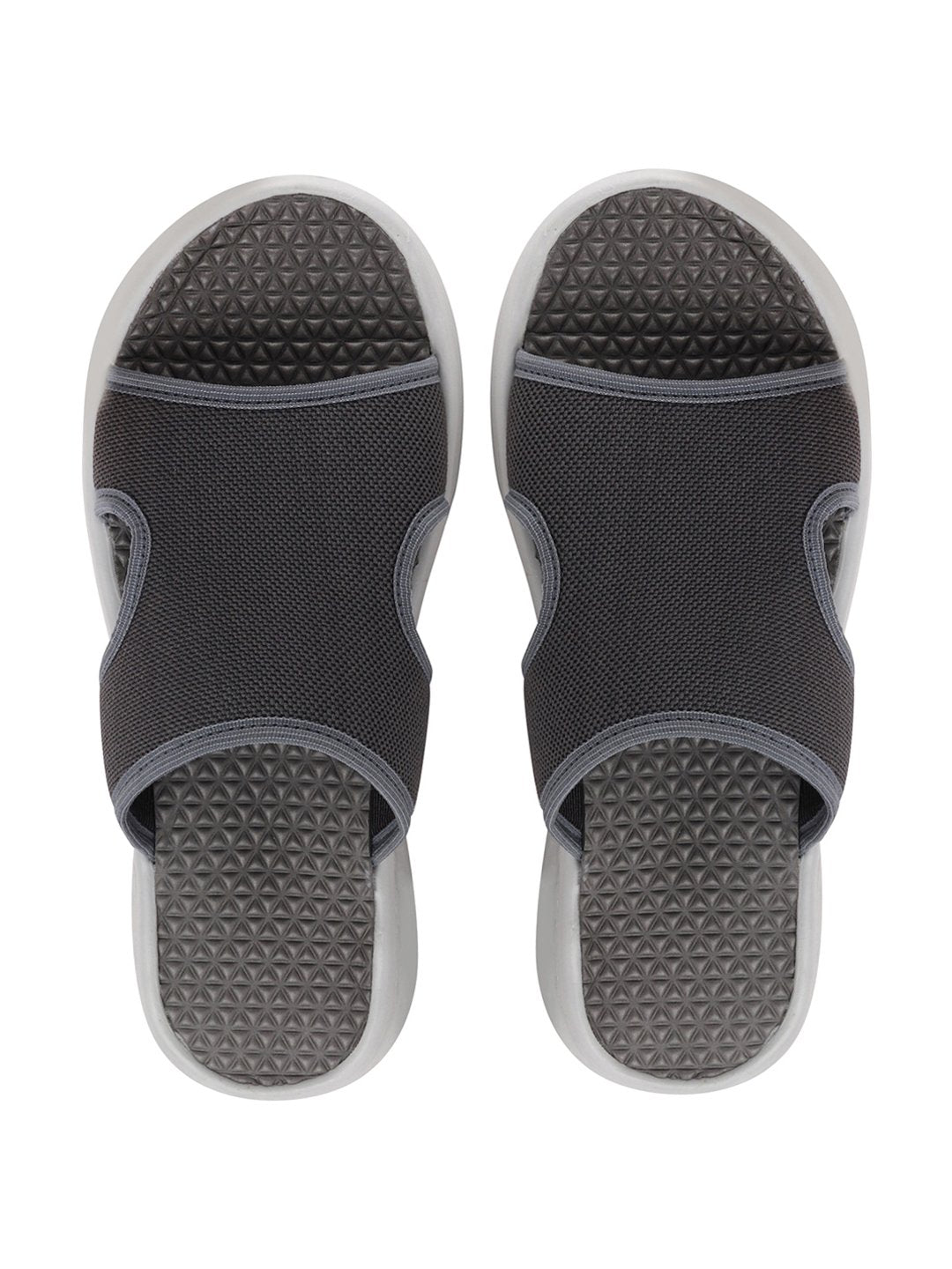 Grey Men's Casual Slip-On Flip-Flops