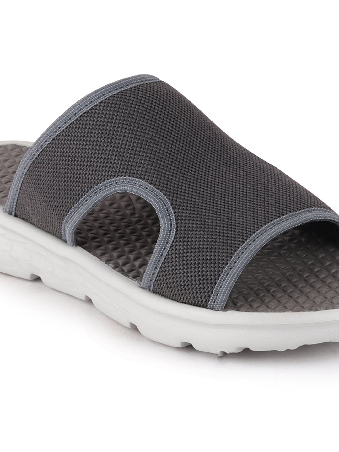 Grey Men's Casual Slip-On Flip-Flops