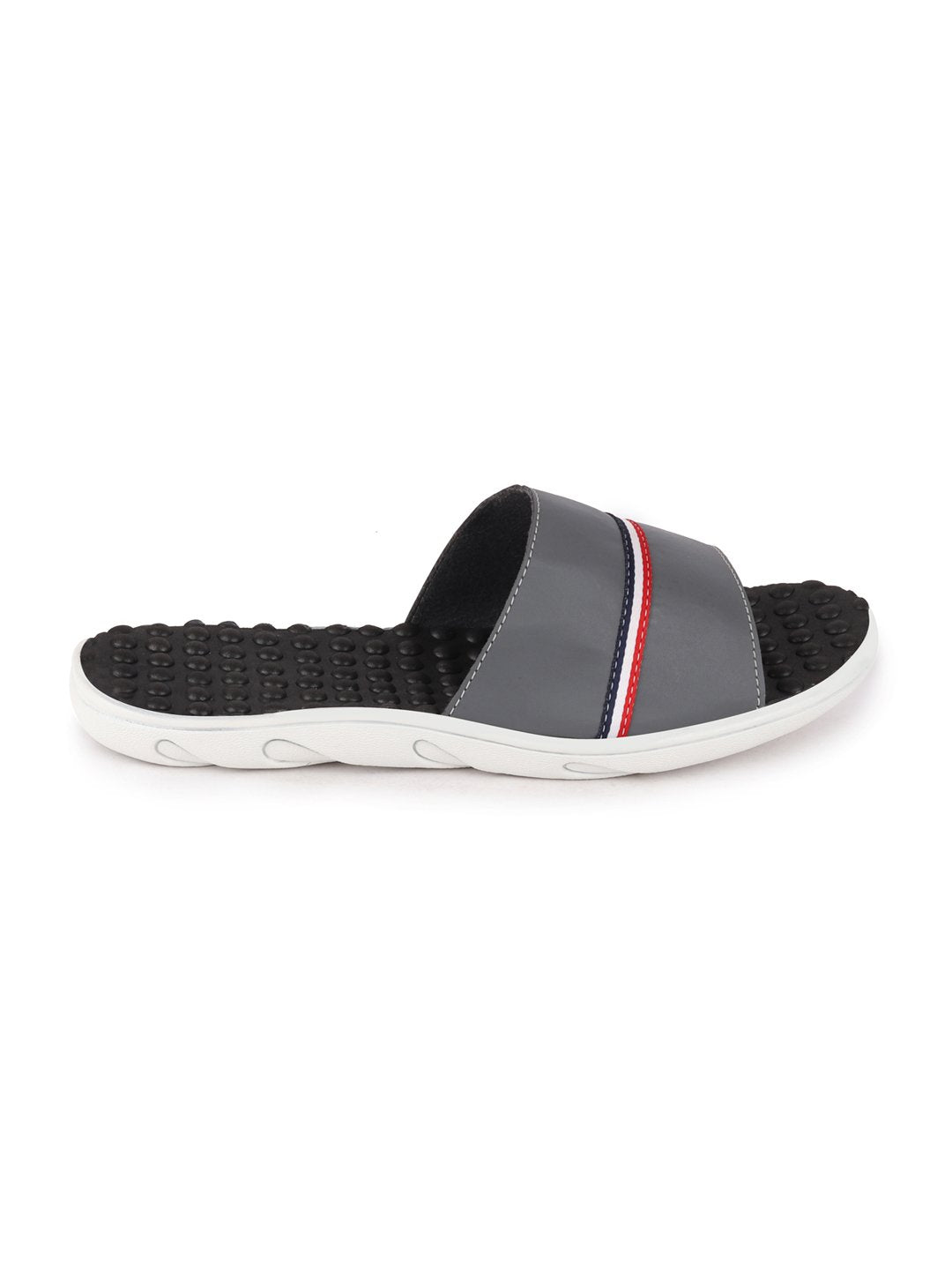 Grey Men's Casual Slip-On Flip-Flops