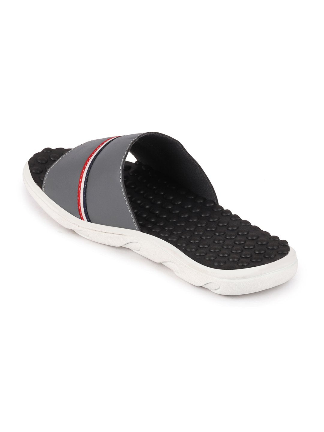 Grey Men's Casual Slip-On Flip-Flops